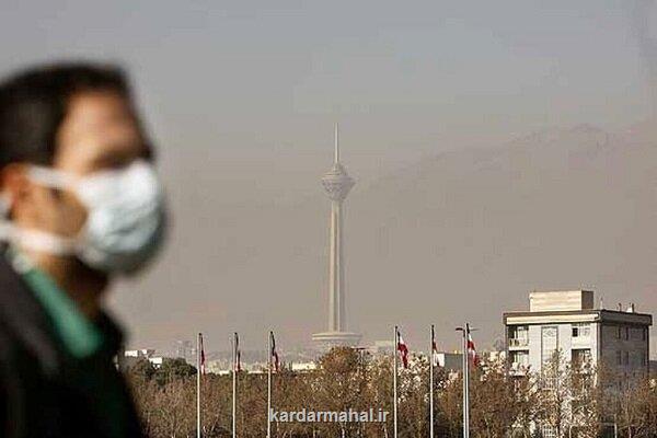هوای تهران برای افراد حساس ناسالم می باشد
