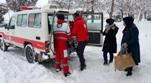 امدادرسانی به بالای ۶۷۰۰ حادثه دیده در برف و کولاک ۱۴ استان