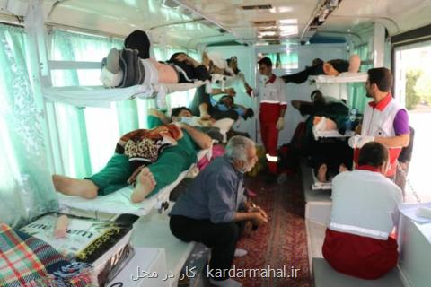 ۱۸بیمار بستری در بیمارستان الحسین كربلا به مرز مهران منتقل شدند