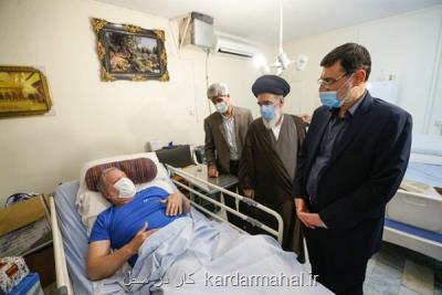 دیدار رئیس بنیاد شهید و امور ایثارگران با جانبازان مرکز ثارالله