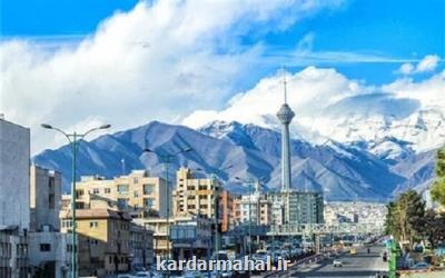 هوای تهران همچنان قابل قبول است