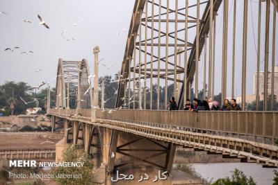 تردد خودرو ها روی پل هلالی اهواز جمعه ها ممنوع گردید