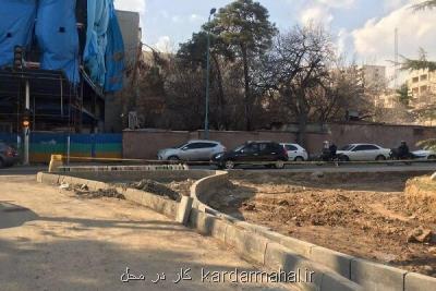آغاز راه اندازی دوربرگردان در خیابان قبا