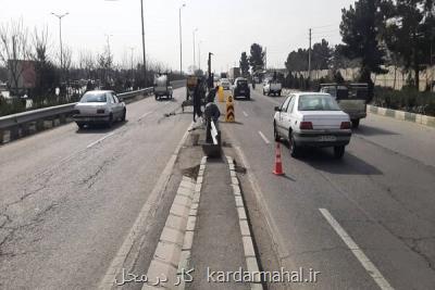 ضریب ایمنی بزرگراه های منطقه ۱۹ افزوده شد