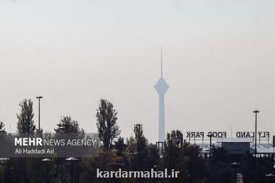 باران هوای پایتخت را قابل قبول کرد