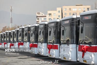 وعده تأمین بیشتر از هزار اتوبوس برای تهران تا آخر سال