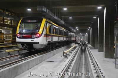 اقدامات مدیریت شهری برای توسعه مترو تهران