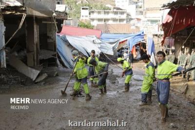 اسکان هزار نفر از سکنه امامزاده داوود در سوله های بحران