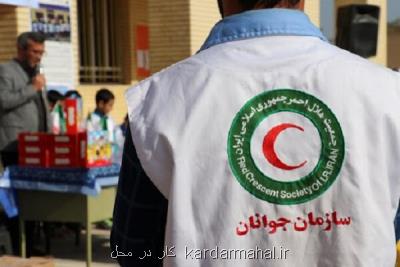 ارائه ۴۱۵ هزار خدمت از طرف جوانان هلال احمر در محرم سال قبل