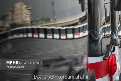 ورود نخستین سری اتوبوس های جدید پایتخت به ناوگان اتوبوسرانی