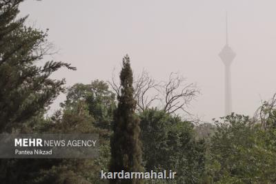 هوای تهران در مرز آلودگی قرار گرفت
