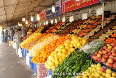 تغییر ساعت کار میادین میوه و تره بار در نیمه دوم سال
