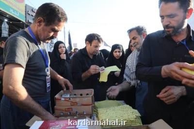 خدمت رسانی به بالای  ۱۴۳ هزار زائر اربعین حسینی در کربلای معلی