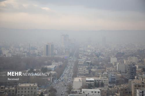 آلودگی هوای تهران در روز جمعه افزوده شد