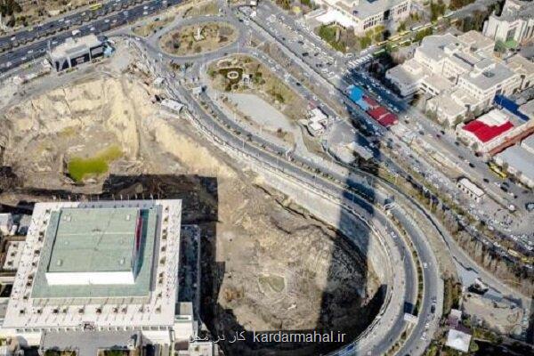 پیشرفت 35 درصدی پایدار سازی دائم گود برج میلاد