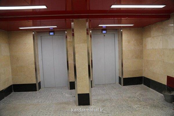 آسانسورهای ایستگاه مهدیه در خط 7 فعال شدند