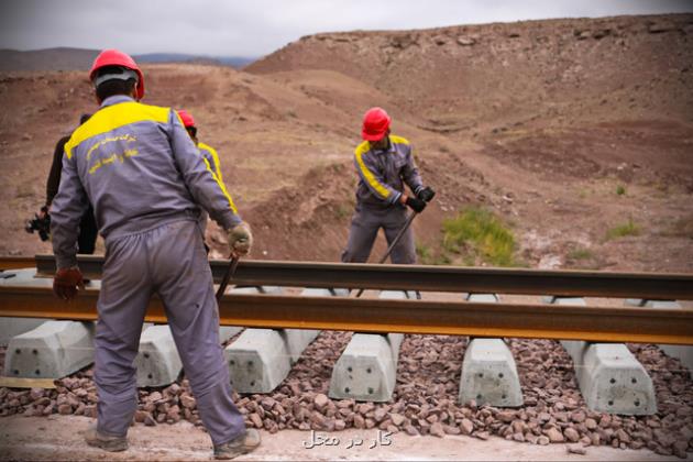بخش اول راه آهن رشت-کاسپین تا پایان سال آماده بهره برداری است
