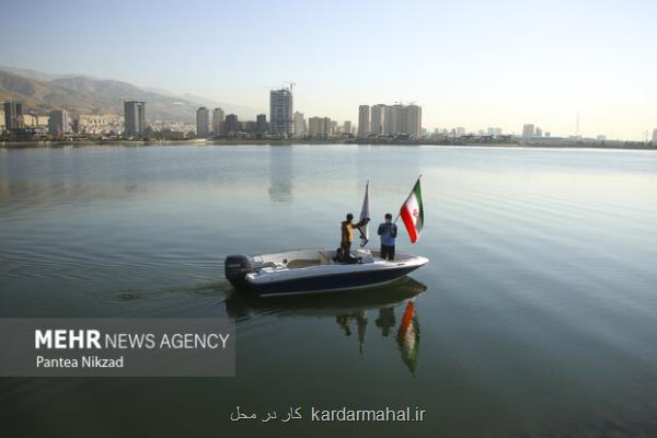 سازه موقت مقبره الشهدای دریاچه چیتگر به بهره برداری می رسد