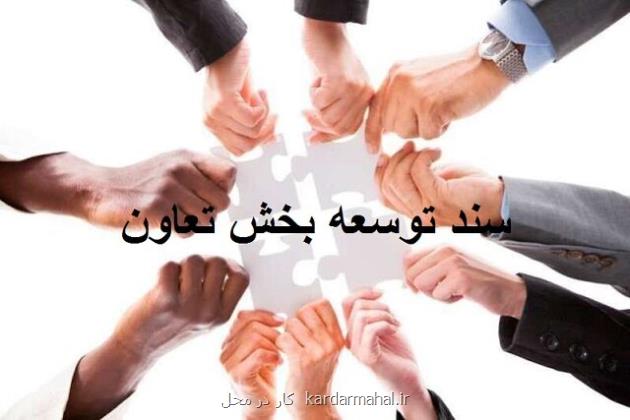 اجرای سریع تر احکام سند توسعه بخش تعاون