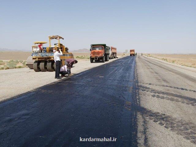 آخرین وضعیت اجرای پروژه چهارخطه محور اهواز- مسجدسلیمان