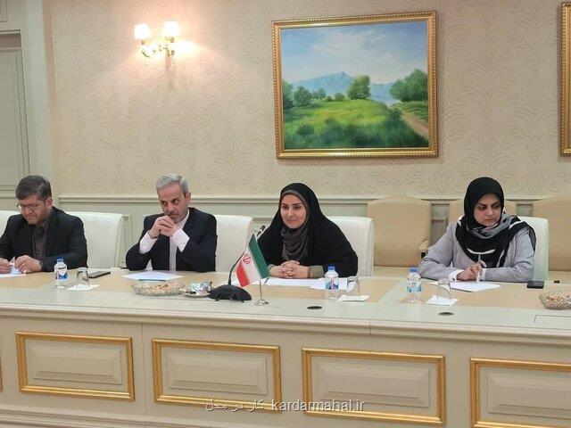 رایزنی فرزانه صادق با وزیر امور خارجه ترکمنستان