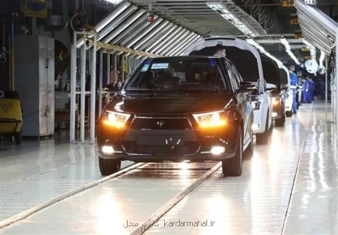 تحقق صددرصدی برنامه های تولید ایران خودرو