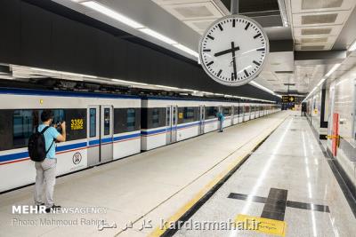 نیاز تهران به راه اندازی ۶ خط جدید مترو