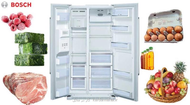 یخچال ساید بوش مدل KAD80A404