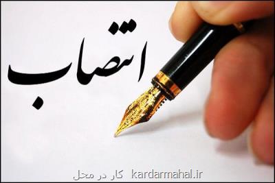 رئیس ستاد عالی ممیزی املاك شهرداری تهران منصوب گردید
