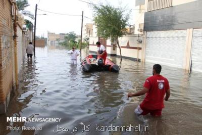 آغازمرحله دوم امدادرسانی به سیل زدگان خوزستان